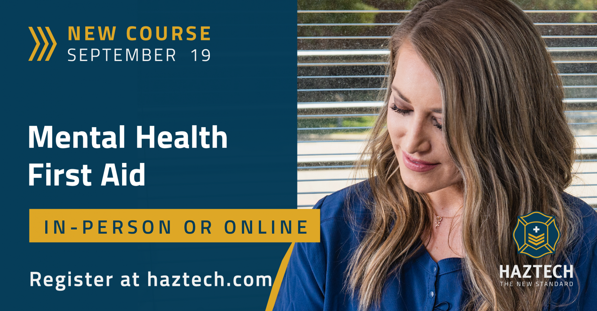 Haztech is proud to now offer Mental Health First Aid training programs ...